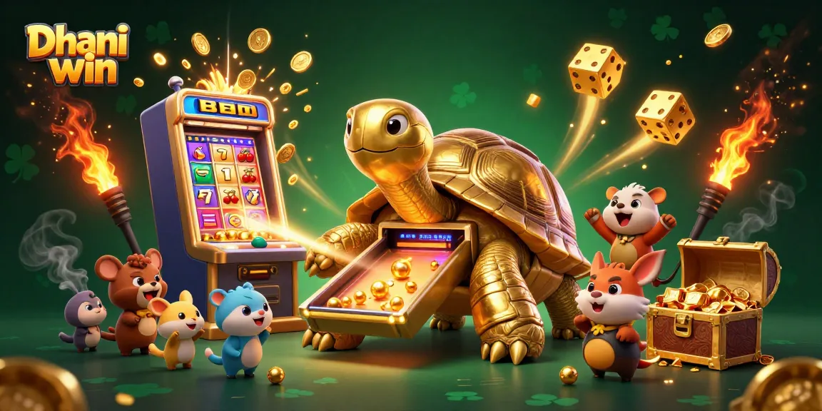 Experience thrilling gameplay with Dhani win's vibrant casino scene featuring exciting games and rewards.