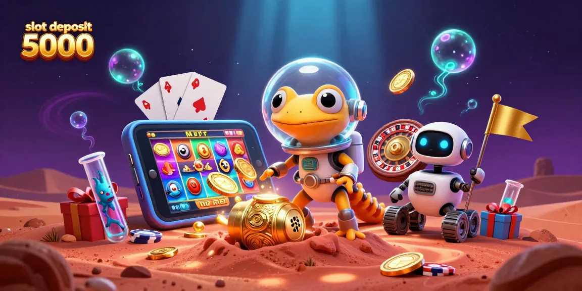 Engage in fun with slot deposit 5000 and explore exciting gaming adventures in a vibrant cosmic casino.