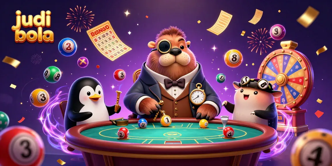 Experience judi bola excitement in an animated poker showdown with vibrant visuals.